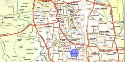 Mapa de kemang Jakarta