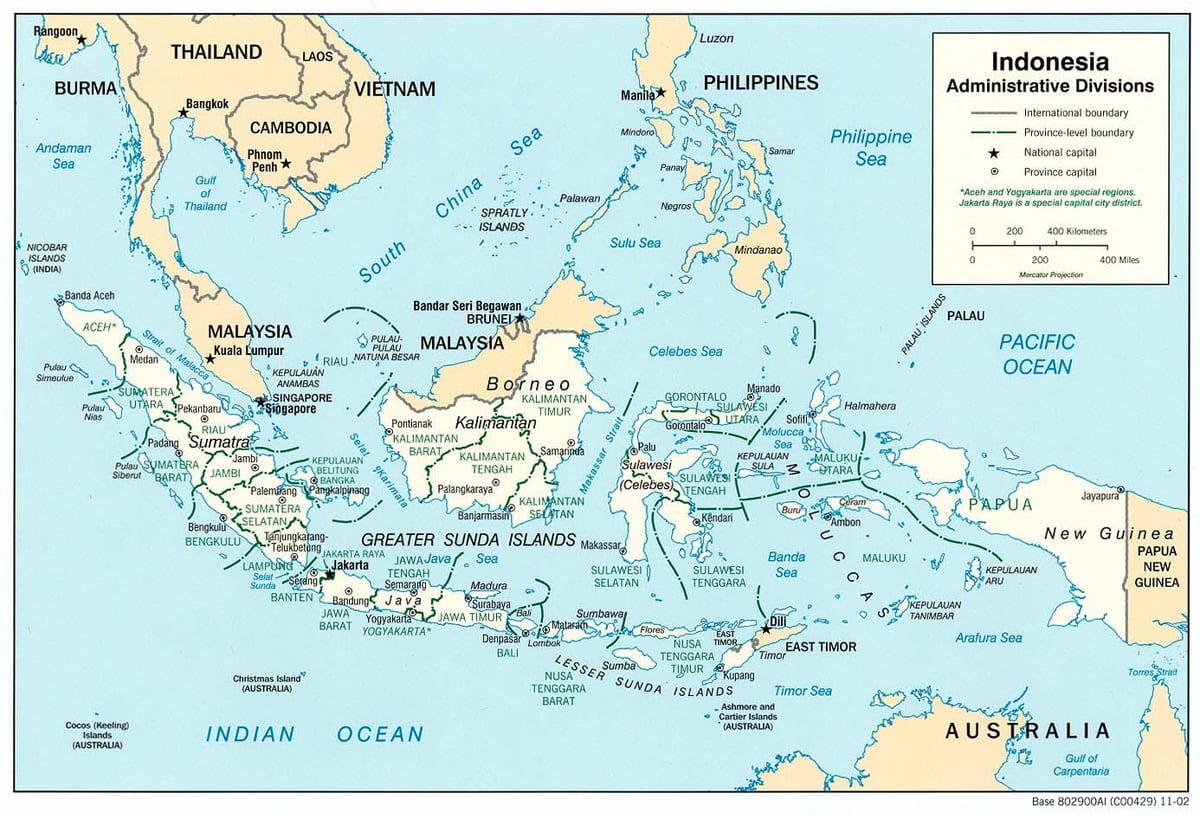Jakarta indonèsia mapa del món