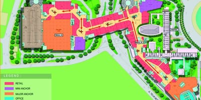 Mapa de la gran centre comercial a indonèsia