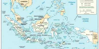 Jakarta indonèsia mapa del món